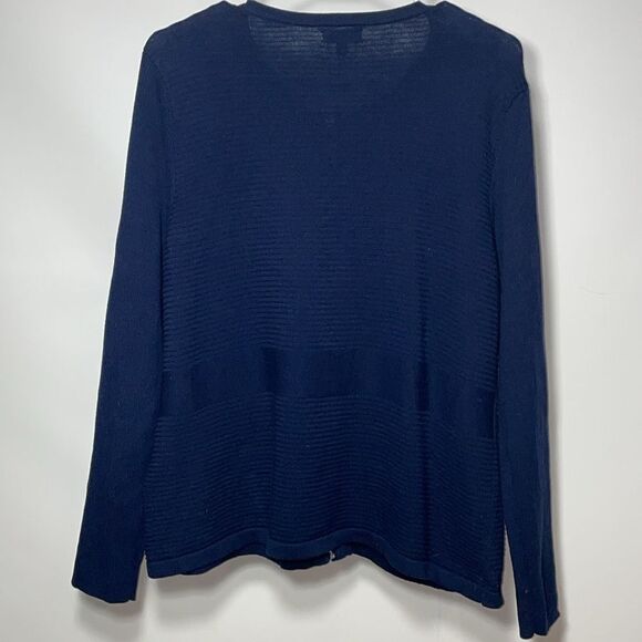 Croft and barrow zip up sweater - Picture 5 of 8